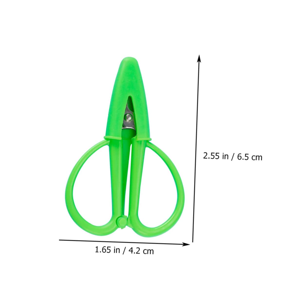 TEHAUX 30pièces Mini Ciseaux à Broderie Avec Couvercle Ciseaux Multi-fonctions Pour Couture Et Artisanat Outils Portables Pour Maison Et Bureau