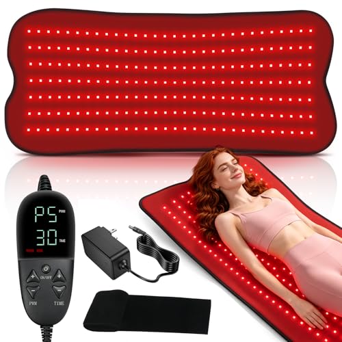 Ceinture de lumière rouge 850nm tapis infrarouge dos et jambes