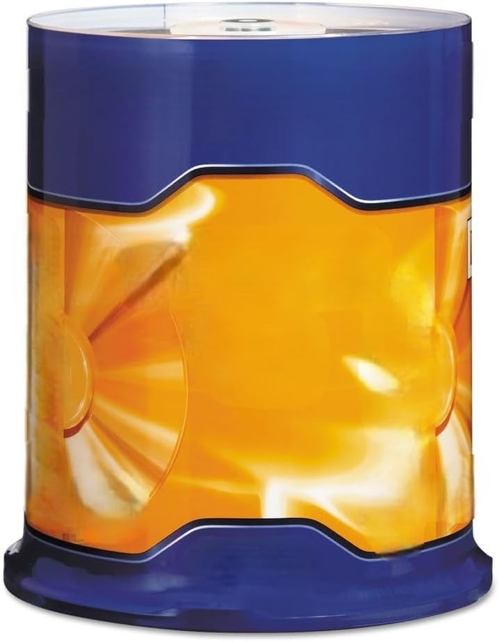 For Verbatim 95102 4.7 GB 16X DVD-R Discs Spindle - Silver (100/Pack) Model-C8P8-477