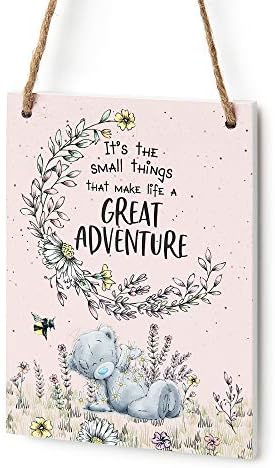 Me to You Tatty Teddy 'Great Adventure' Wooden Plaque - Official Collection