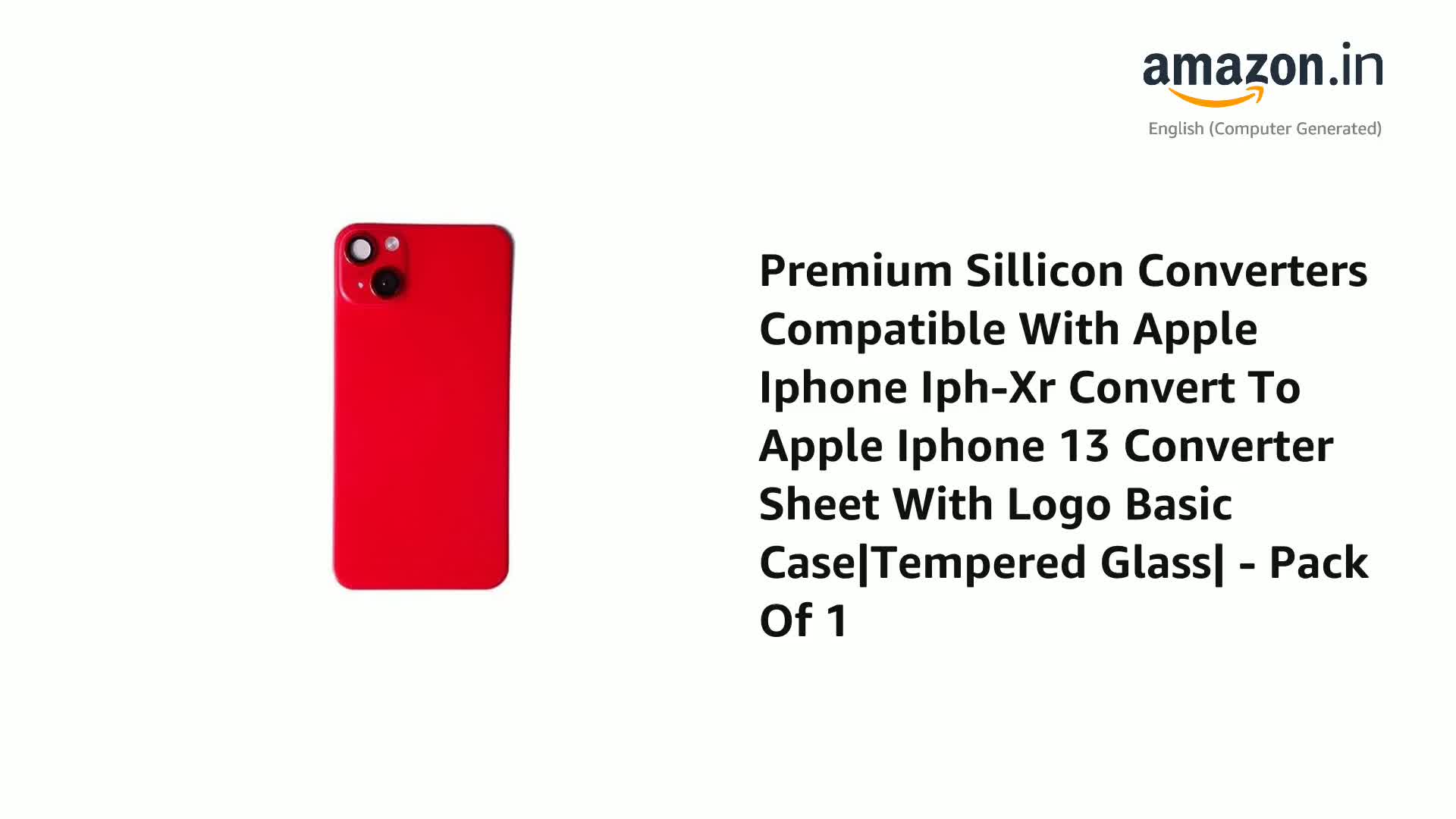 Premium Sillicon Converters Compatible With Apple Iphone Iph-Xr