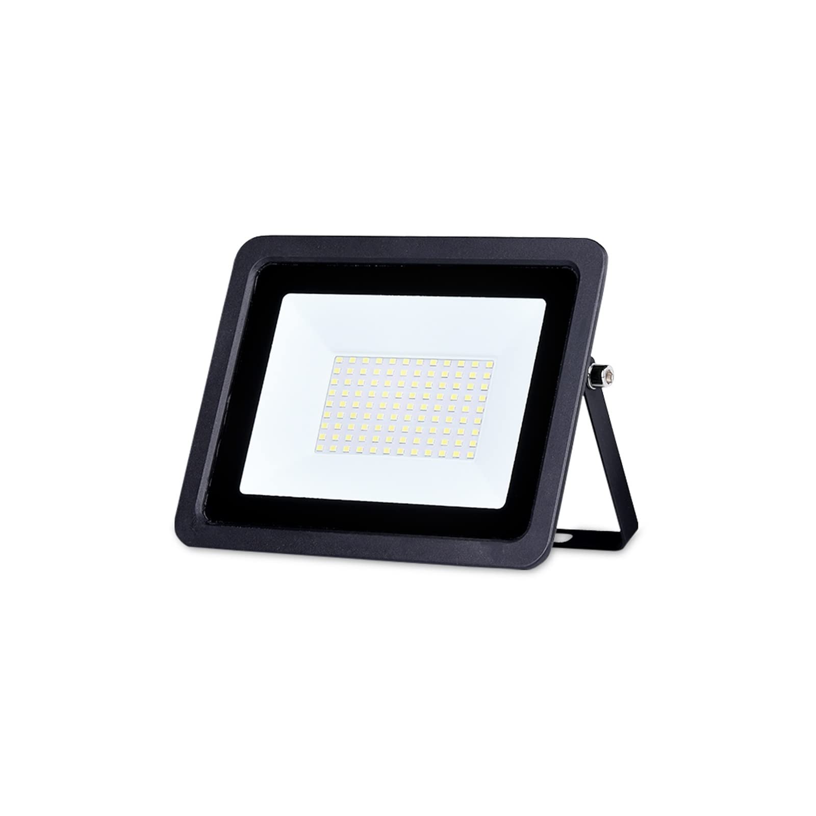 DOPROWADZIŁO Spotlight 10 0W 50W 30W 20W IP68 Wodoodporne reflektory zewnętrzne Lampa uliczna Garden Square Lights Refletor,Niezrównana luminescencja(White,BLACK_100W)