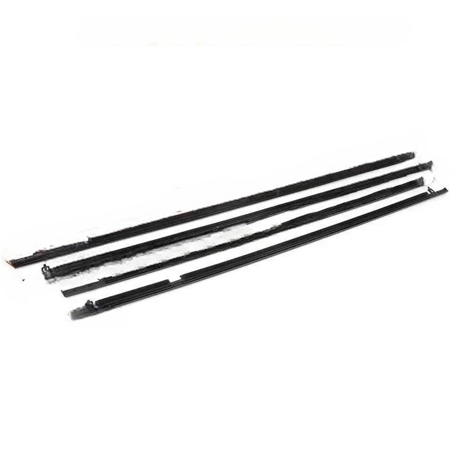 Snwdbh 2006-2011 Car Window Sealing Strip For Civic Sedan 2006-2019 Glass Weatherstrip Seal Belt Rubber Outer Moulding Trim Waterproof Exterior Belt(2006-2011)