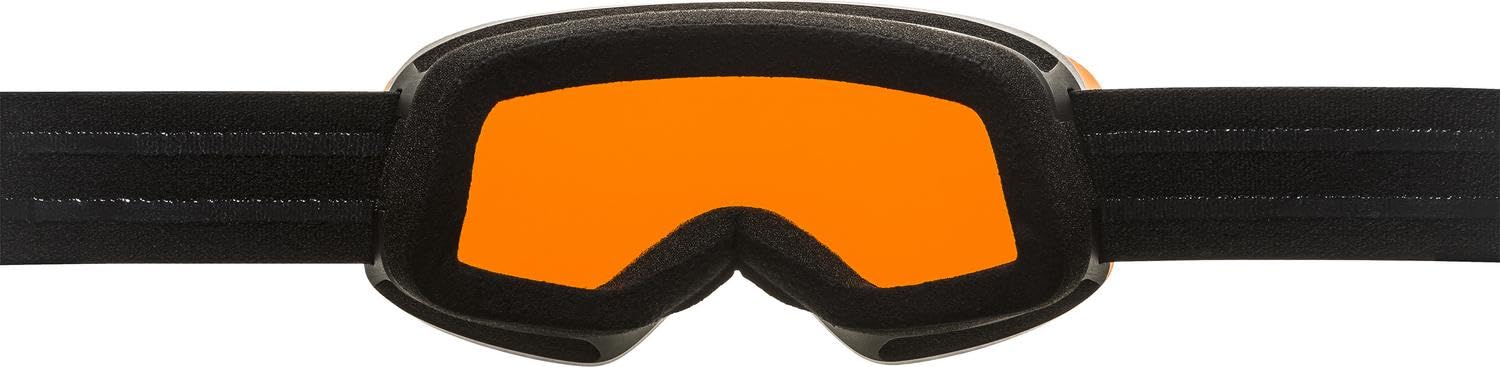 ALPINA LADIS Q Lunettes de ski OTG effet miroir, renforçant le contraste avec protection UV 100% pour adultes, noir mat, taille unique
