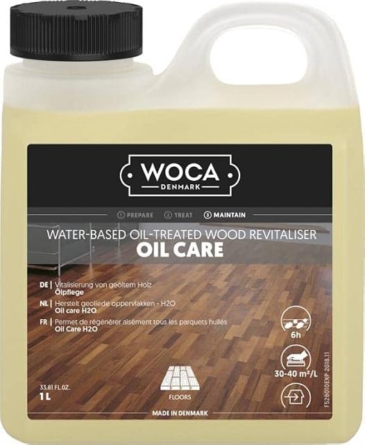 Woca Oil Care 1 L Pack of 1, Natural, 528010 A