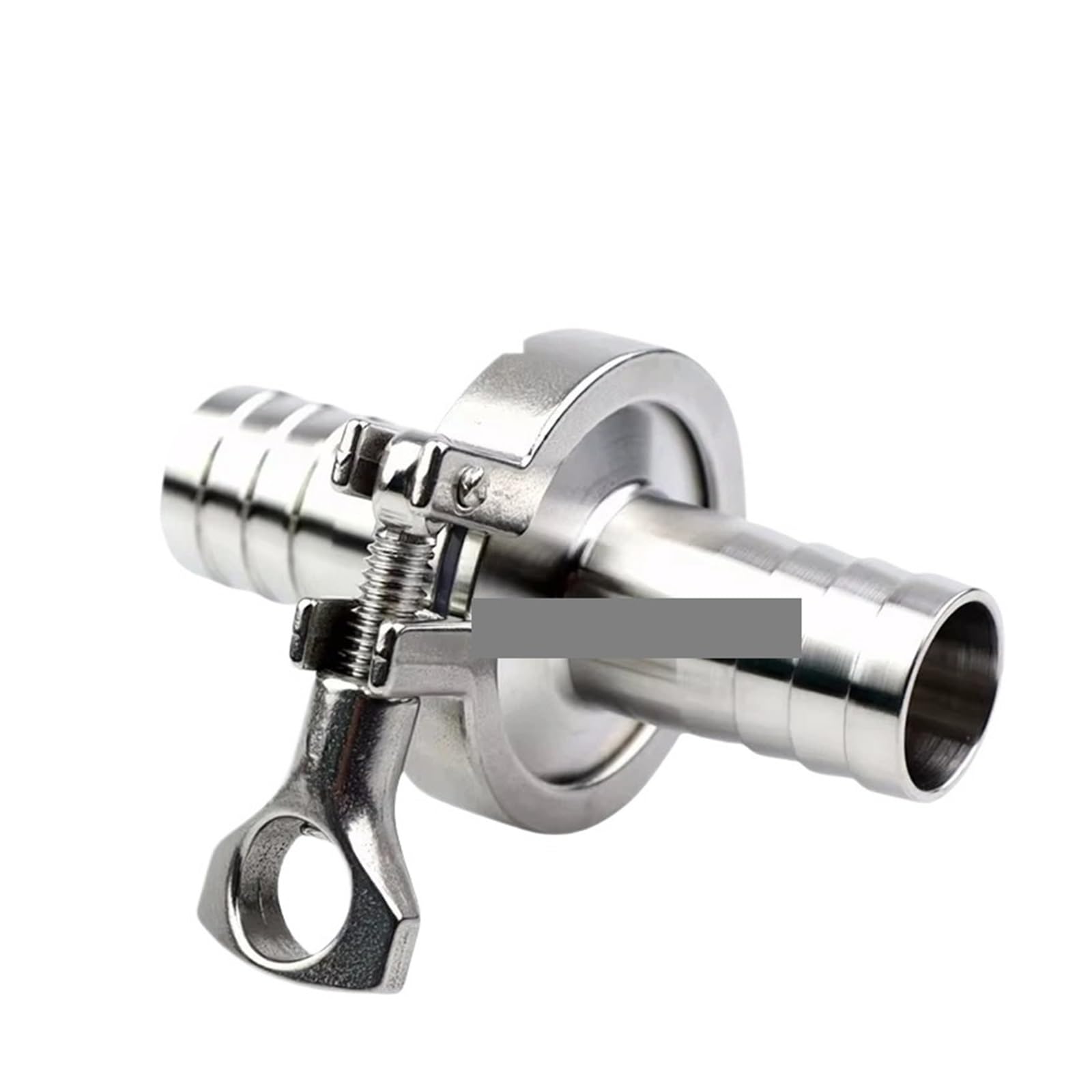 AARTERZZA OD 38mm Hose Barb Ferrule OD 50.5mm +Tri Clamp + Silicon Gasket Stainless Steel SS304