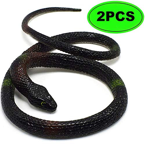 Honmofun Fake Snake Snake Toys Prank Realistic Fake Snake Plastic