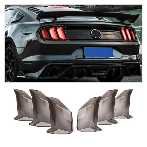 Protector de luz trasera para Ford Mustang cubierta de ABS resistente con protección UV 2