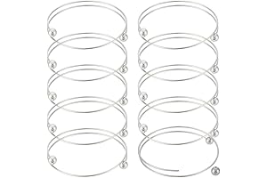 Exquisite Adjustable Cable Wire Bangle Bracelets for DIY Jewelry