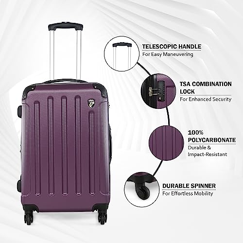 Image of Heys Revolver Range Purple Color 26 inch Medium Trolley