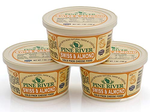 Spread Cheese - Pine River Swiss Almond Cheese 7 oz. (2 Pack) - Thumbnail 2