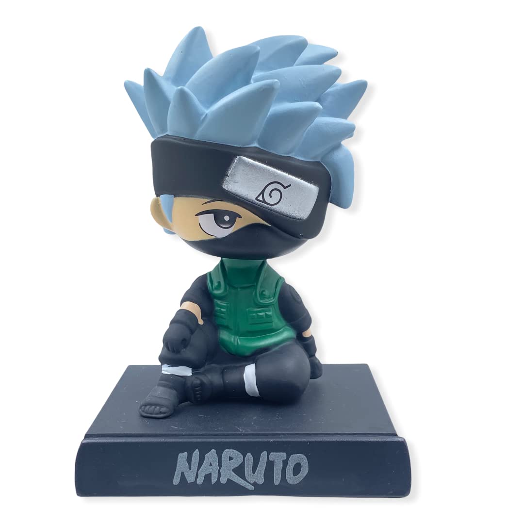 Super Hero Action Figure Limited Edition Bobblehead with Mobile Holder for Car Dashboard, Office Desk & Study Table (Pack of 1) (Kakashi Hatake) (B0BWWG6R5W) Amazon Price History, Amazon Price Tracker