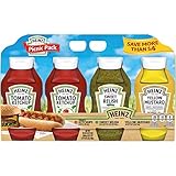 Heinz Ketchup, Sweet Relish & Yellow Mustard Picnic Pack, 4 ct - 92.0 oz Bottles