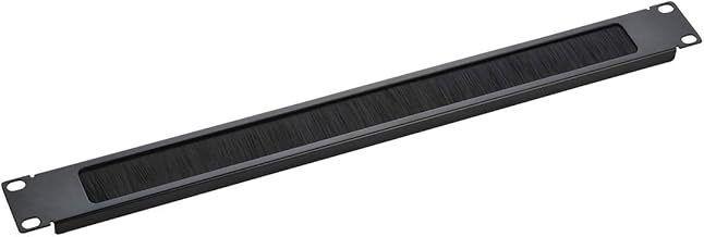 Aiten Data Panel with Brush 1U for Cabinets Rack 19"