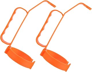 2pcs Ergonomic Plastic Bottle Handle Handle for Beverage Stabilizer Grip Car Drink Holder Portable Grip