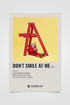 512 STORE Billie Eilish Müzik Albüm Poster Seti, MüzikBillieEilishSeti