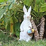 Esta estatua del jardín decorativo es perfecto para el día de madre, cumpleaños, Navidad, bodas, inauguración de la casa, el envío de regalos a la familia y amigos, y este encantador estatua exterior añadirá encanto a su jardín y césped decoración.