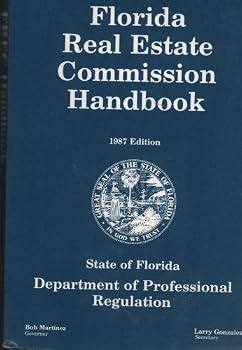 Paperback Florida Real Estate Commission Handbook 1987 Edition Book