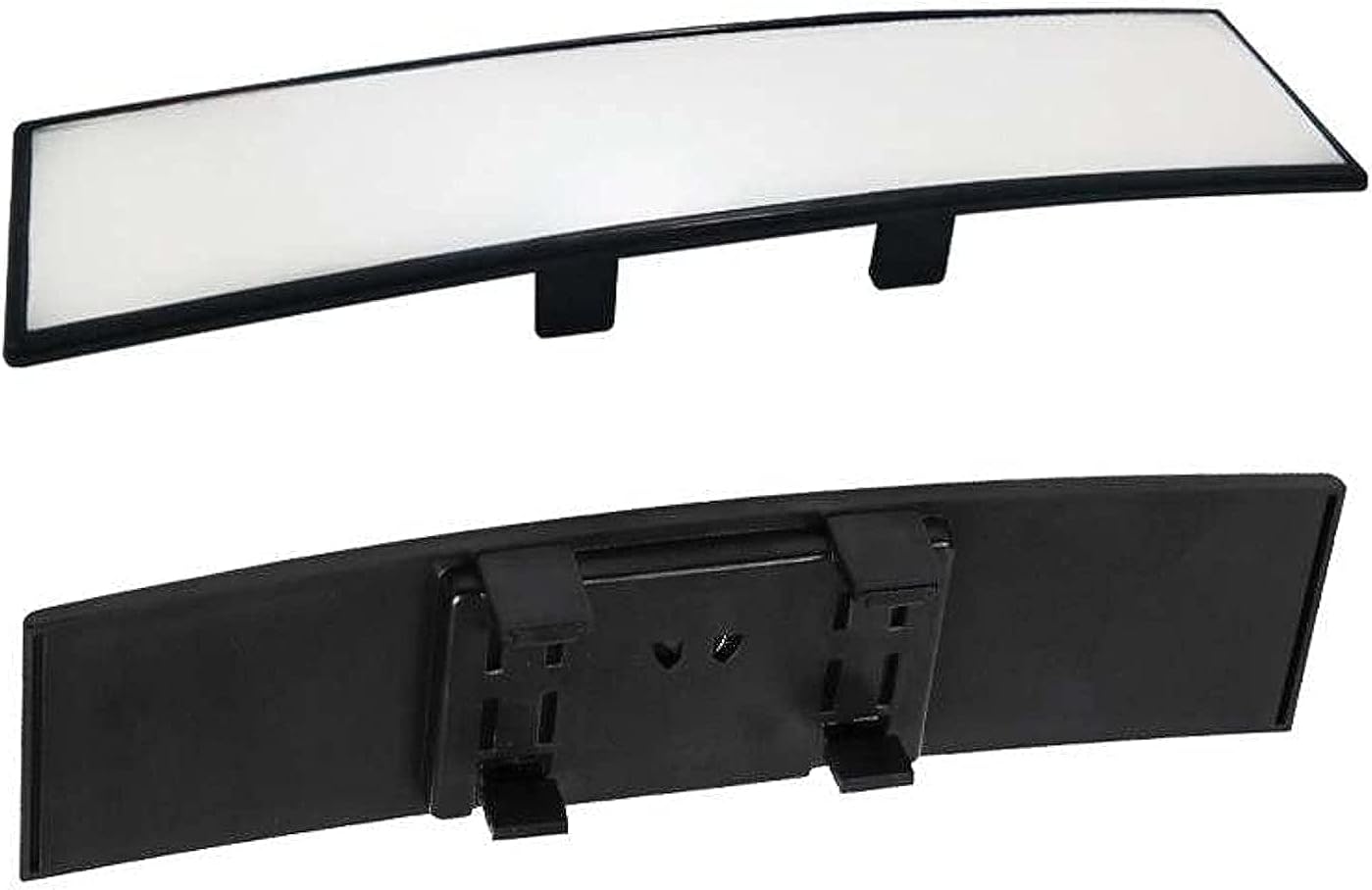 Universal Car Rear View Mirror, Reduce Blind Spot, Avoid Accidents, Wider View, 300mm x 65mm, No sticking or screws required, Easy Fitting on existing Mirror