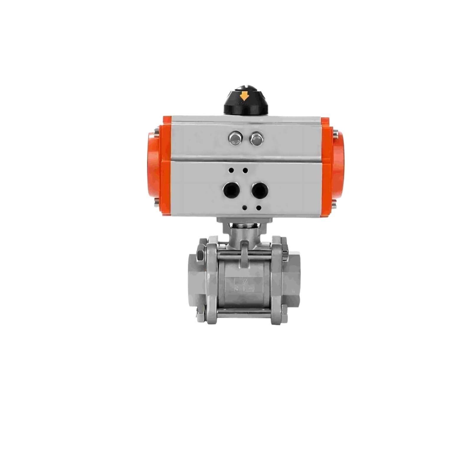 Vanne pneumatique DN10 double effet inox 304 contre les fuites et blocages