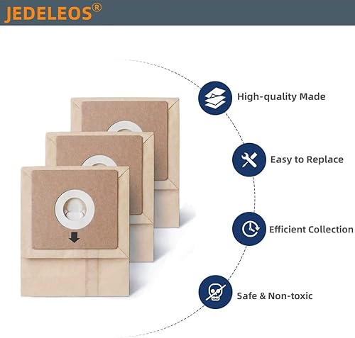 Miniatura 2 de Bolsas de repuesto para contenedores de repuesto para Bissell Zing y PowerForce 4122 4122D 1668C 1668C 1668W 2154A 2154C 2154W y 1608 Series, piezas