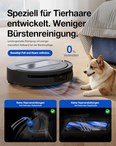 ECOVACS DEEBOT T90 MAX Omni Saugroboter mit Wischfunktion, 30.000 Pa Blast – Bild 5