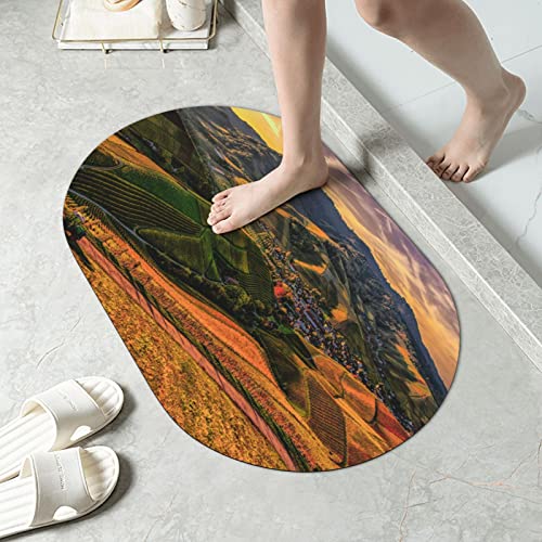 Tapis de douche antidérapant lavable en terre de diatomée - 3