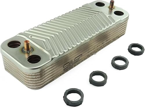 Hts Multicolour - Glowworm & Saunier Duval Boiler Plate Heat Exchanger (12Plates) S1016600