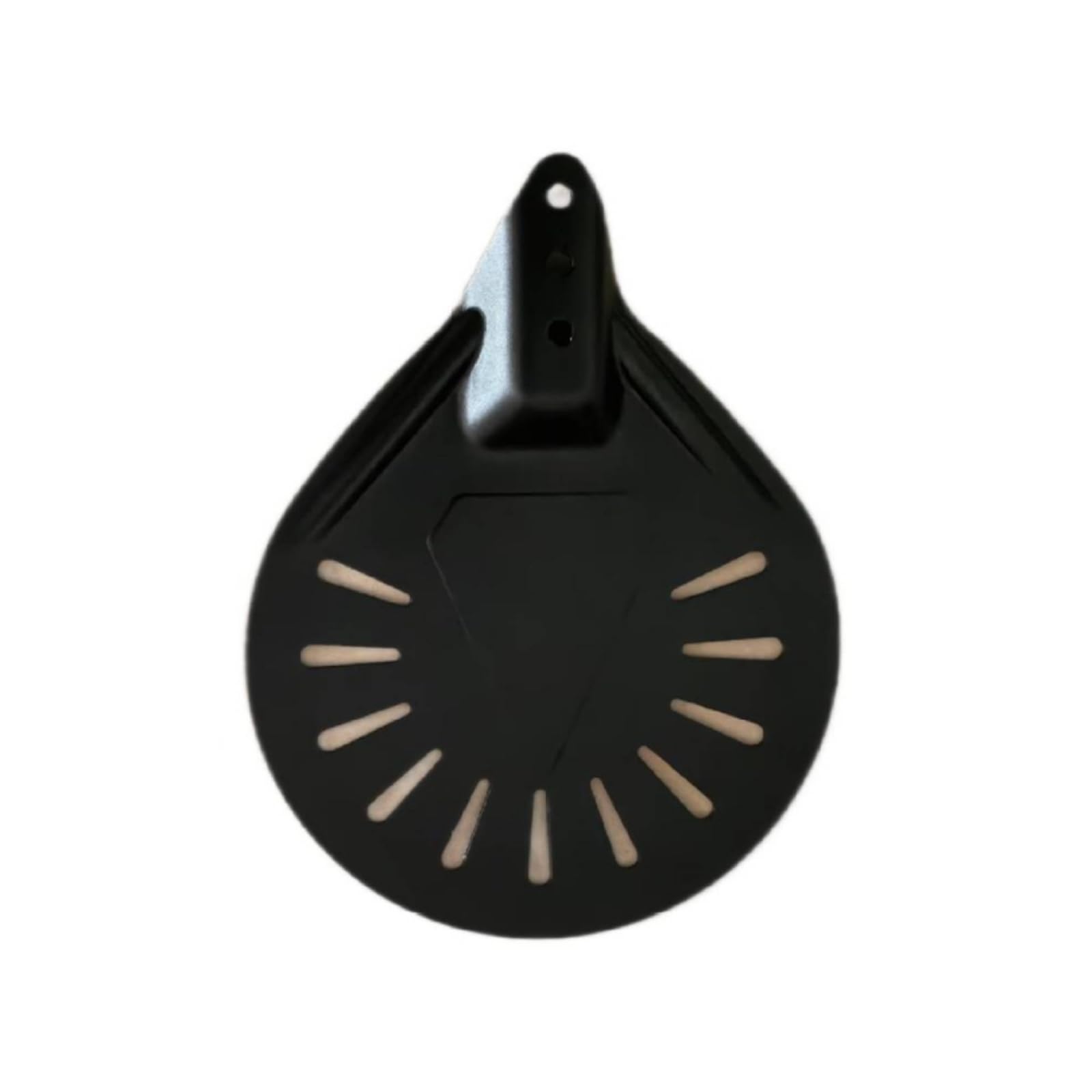Pala Pizza Perforada Metálica Utensilio Antiadherente para Cocina, Negro