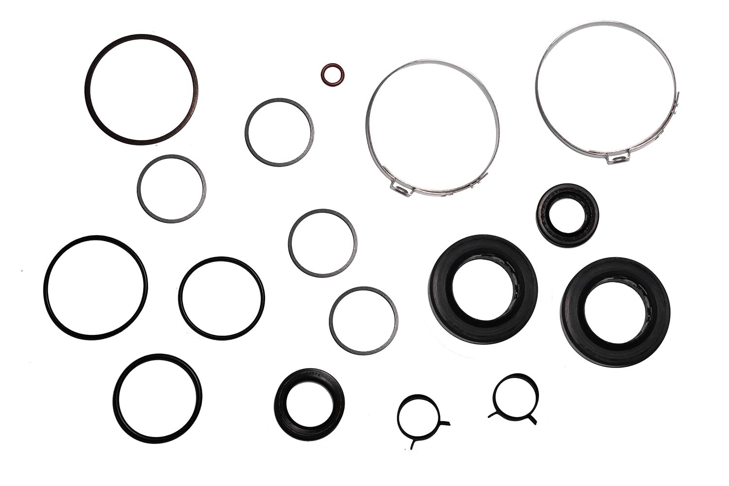 Power Steering Seals - Precision Fit Power Steering Rack and Pinion Seal Kit | O-Ring and Sealing Kit for Nissan Titan 2004-2015 | Complete Steering Parts Seal Replacement