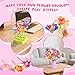 Titenmaoyi Arts and Crafts for Kids Girls - Fabric Flower Bouquets Toys for Girls - Birthday Christmas Gifts for Girl 4-6 6-8 - Educational Activity Preschool Toys with DIY Diamond Sticker