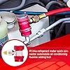 Quick Coupler Access Tee,Adjustable R134A Adapters | High Precision Adjustable Connector for Automotive and Auto Air Conditioning #1