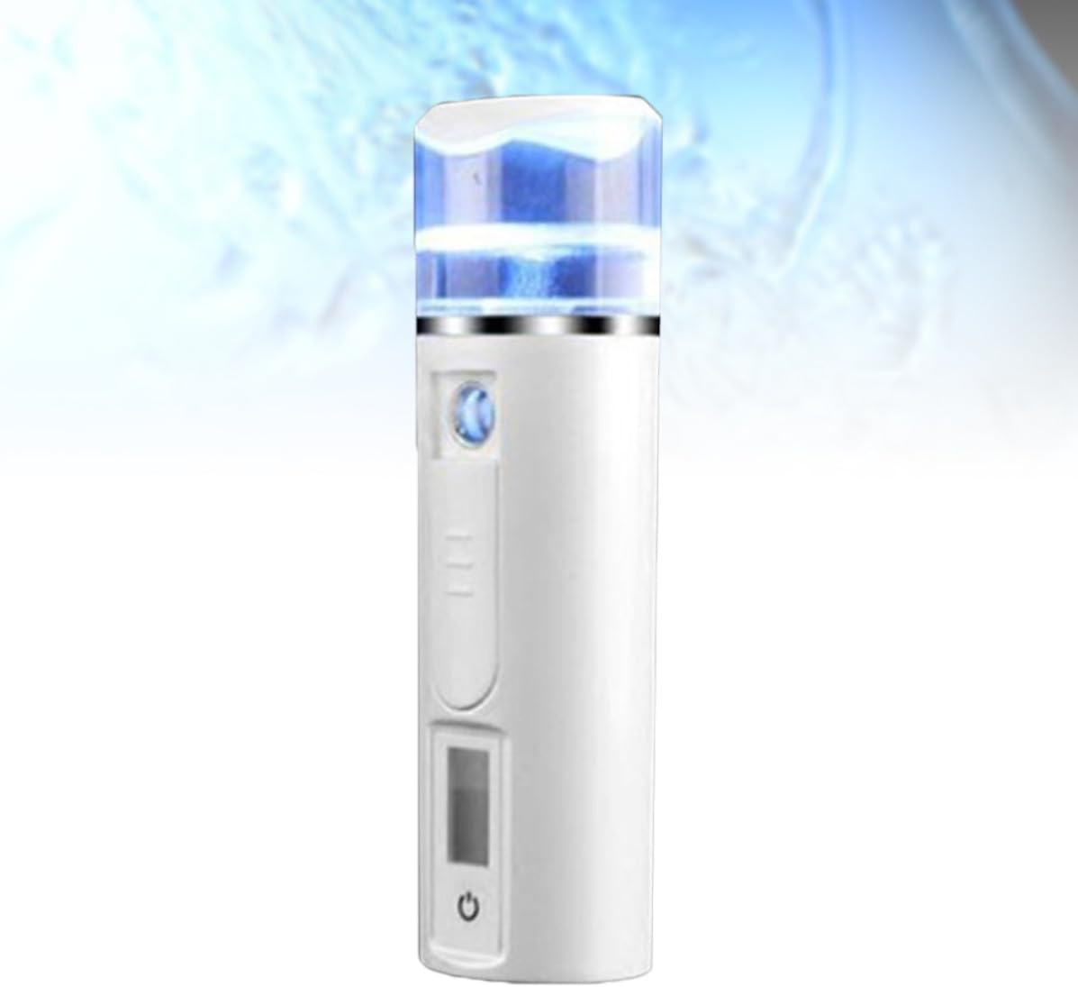 Ml White ABS Facial Steamer Nano Mist Cooler for Skin Care