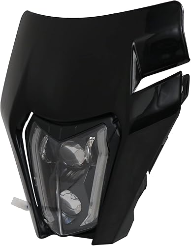 Vista 15 de CHANGCHENG Faro delantero LED universal de 66 W, 3000 lúmenes, para la mayoría de los scooters de Pit Bike de 66 W, 3000 lúmenes, color naranja