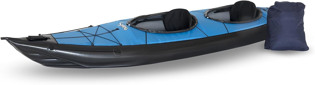 GUMOTEX | Swing | Inflatable Kayak | Closed Kayak | Inflatable Boat for Recreational Trips and Active Leisure | Reinforcement System, Low Weight | Inflatable Boats for Adults
