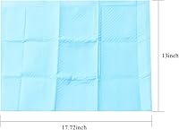 Vista 2 de Payanwin Paquete de 100 cambiadores desechables para bebé, almohadillas desechables impermeables para cambiador de pañales, almohadillas