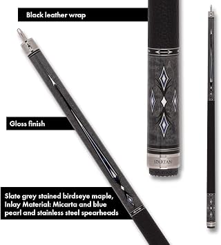 Spartan SPR10 Pool Cue - Leather Wrap