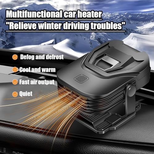 Dégivreur de fenêtre de voiture 12V pour libérer votre pare-brise les matins d'hiver