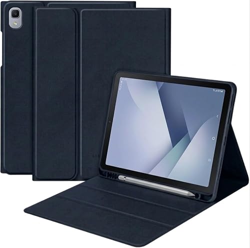 Slim Lightweight Folio Stand Cover Case for Samsung Galaxy Tab A11+ 2025/2026 11", compatible with SM-X230/X236/X238 (Black)