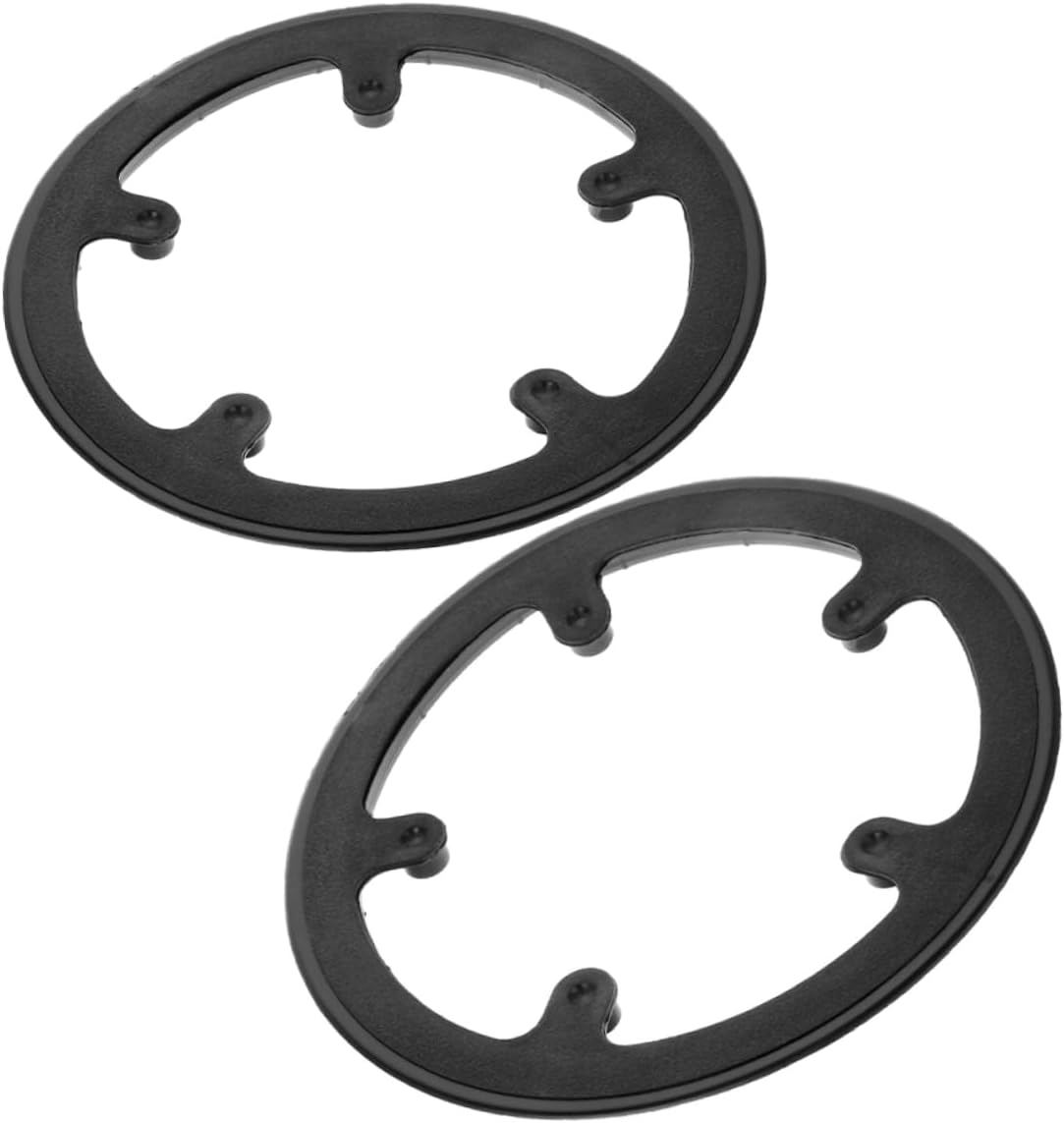 2pcs Bike Wheel Protector Cover Bike Chainring Guard for Mountain Easy Install Chainring Sprocket Guard