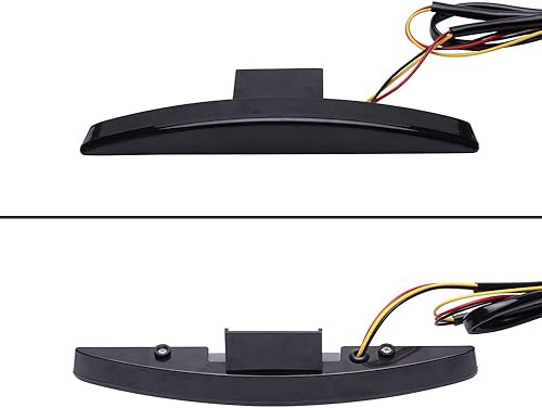 Vista 23 de DREAMIZER Luz trasera de freno de motocicleta Fender Edge Lámpara LED con siganls de giro compatible con Sportster XL883N 1200N XL1200V XL1200X Cafe