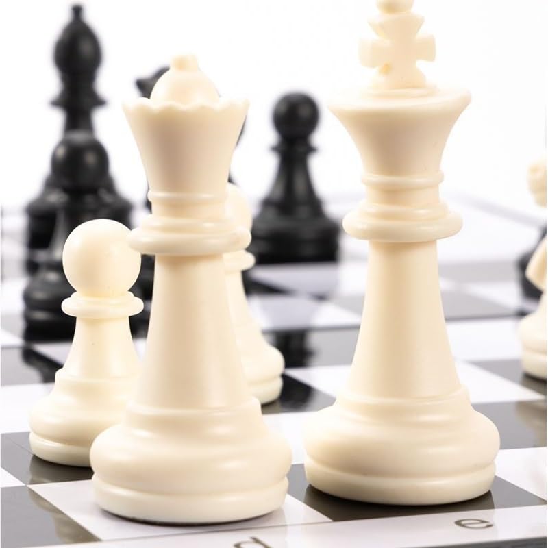 Set di scacchi, gioco da tavolo da viaggio, scacchiera magnetica pieghevole, regali for adolescenti, giochi for famiglie, giocattoli educativi for bambini e adulti scacchiera portatile(29 * 29cm)