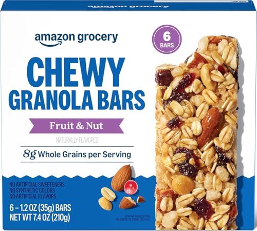Amazon Grocery, Fruit & Nut Chewy Granola...