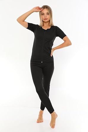 Unisex Slimming Slimming Fat Burning Sportswear Leggings And Zipper Suit