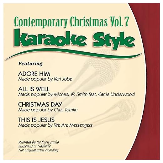 Karaoke Style: Contemporary Christmas, Vol. 7