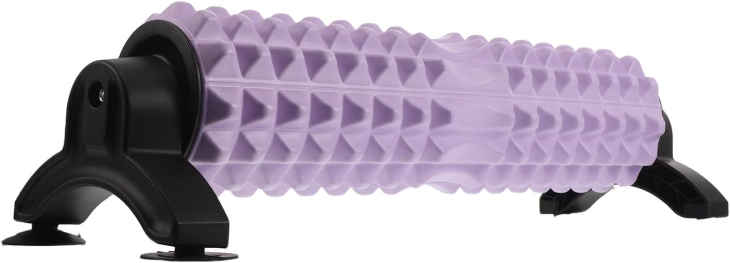 Solid Foam Yoga Roller with Stand for Muscle Relaxation