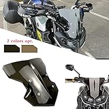 Lorababer Motorcycle Windscreen Windshield for Yamaha FZ 09 MT 09 FZ09 MT09 Wind screen Wind Shield...