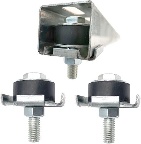 Posicionamiento de montaje de carrito de límite de rodillo para uso con 1-58 pulgadas de ancho y todos los canales de puntal de 1-58 pulgadas o más