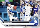 2025 Topps Now Shohei Ohtani #884 Los Angels Dodgers Card Celebrating what many consider the Greatest Game Performance in Baseball history With 10 Strikeouts and 3 Home Runs on 10/17/2025!