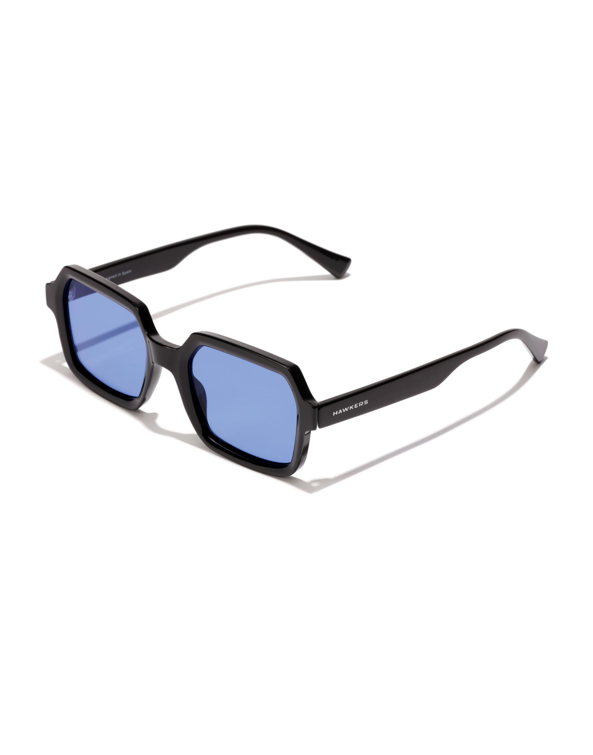 Hawkers Unisex Black/Blue Sunglasses Minimal Max - Blueberry
